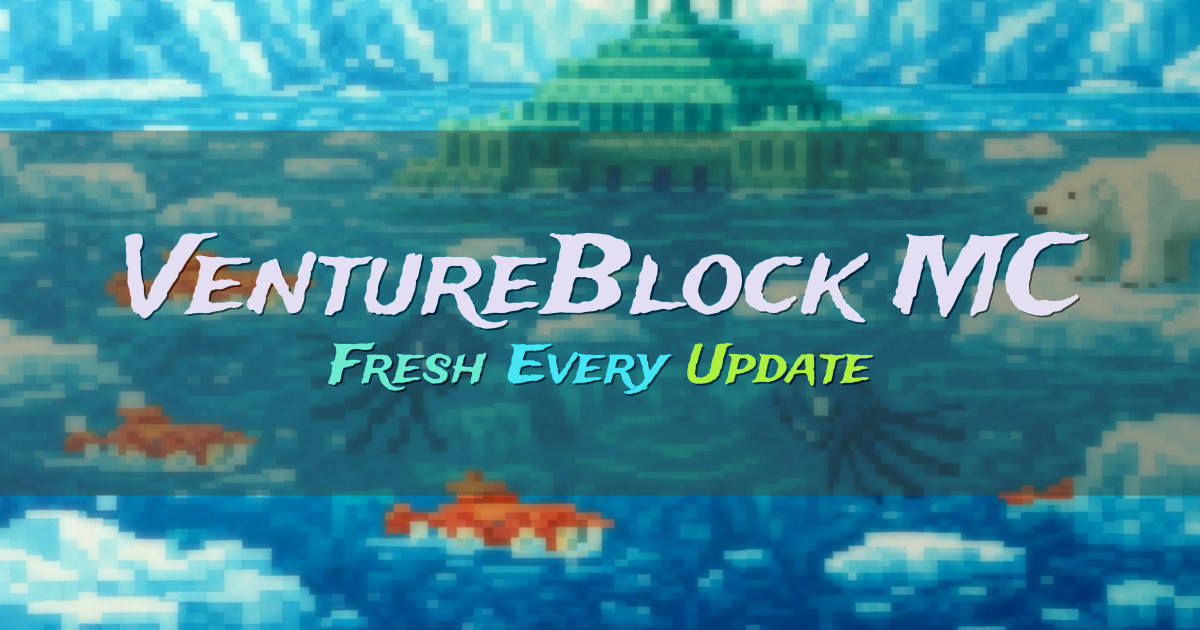 VentureBlock MC Survival Minecraft server