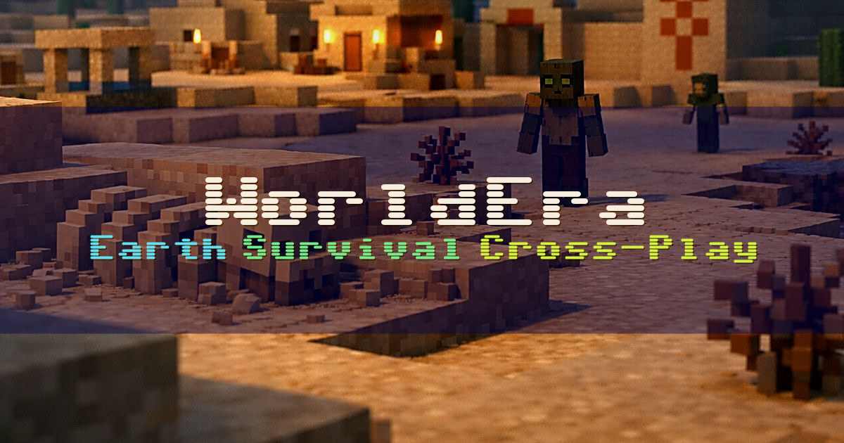 Banner for WorldEra Earth Survival Server (mc.worldera.net)