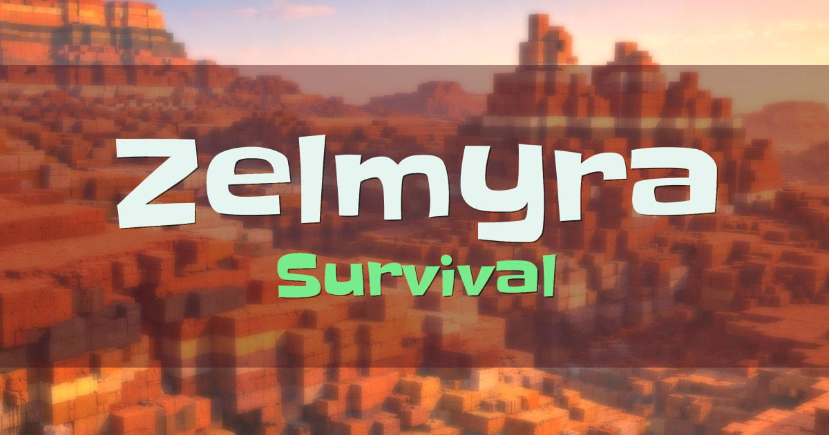 Zelmyra Survival Minecraft server