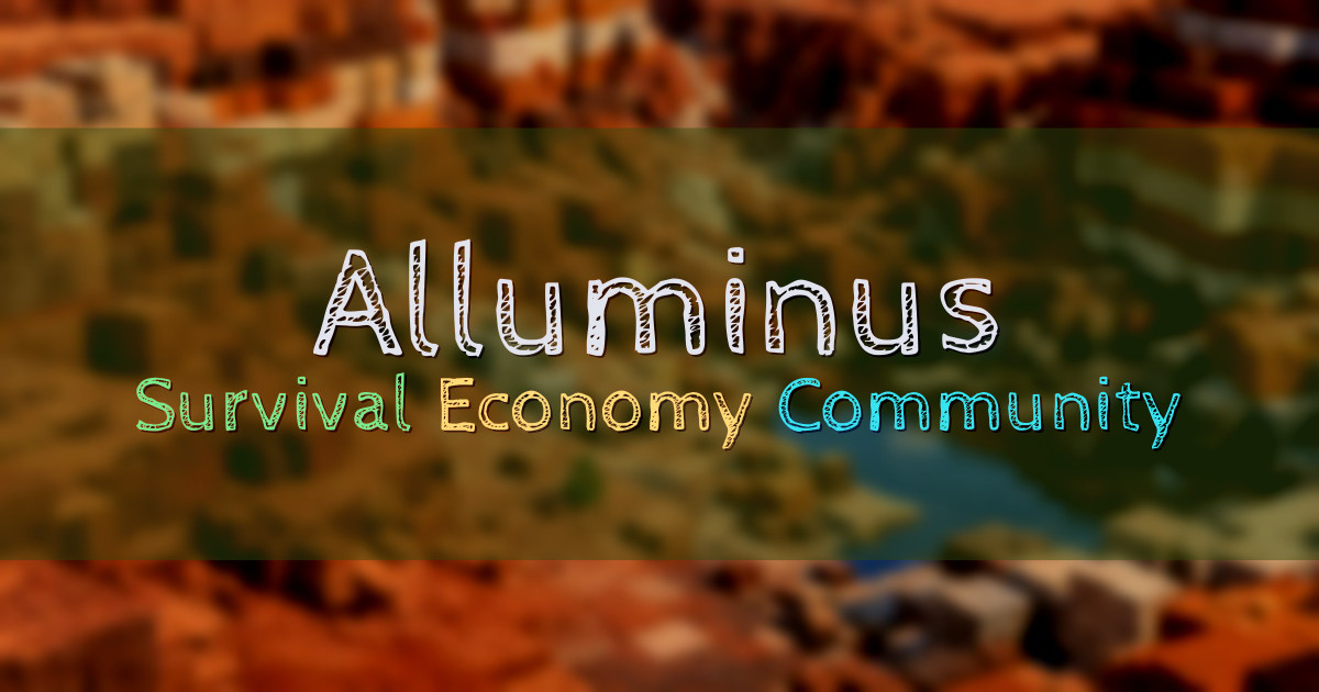 Banner for Alluminus Persistent Survival Community