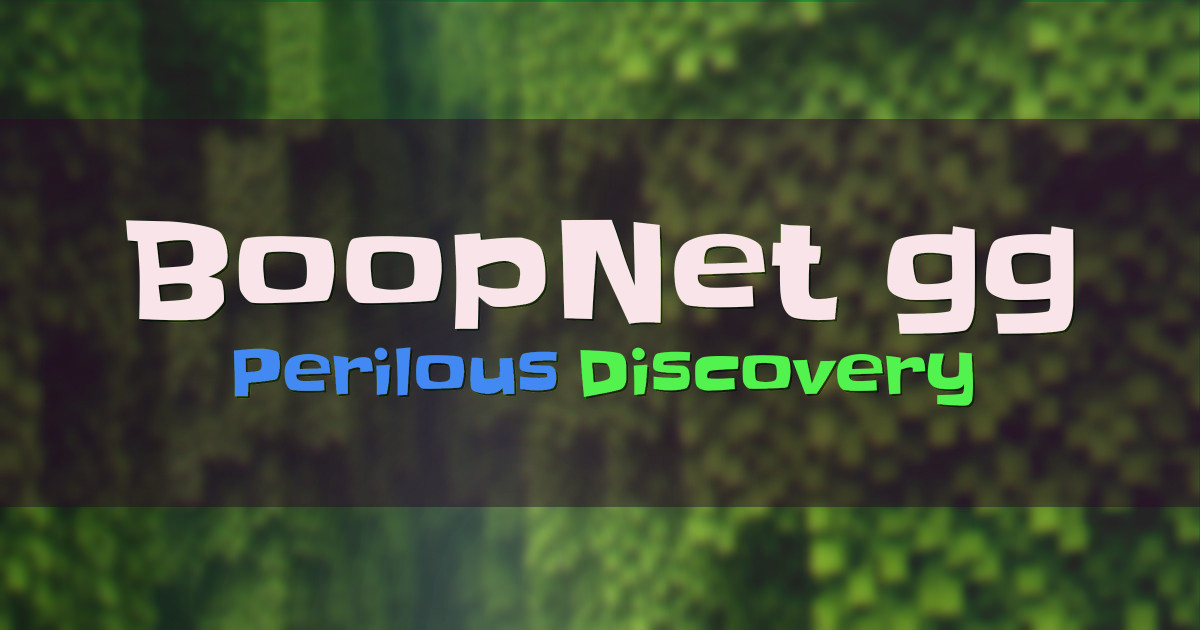 BoopNet.gg Modded Minecraft server