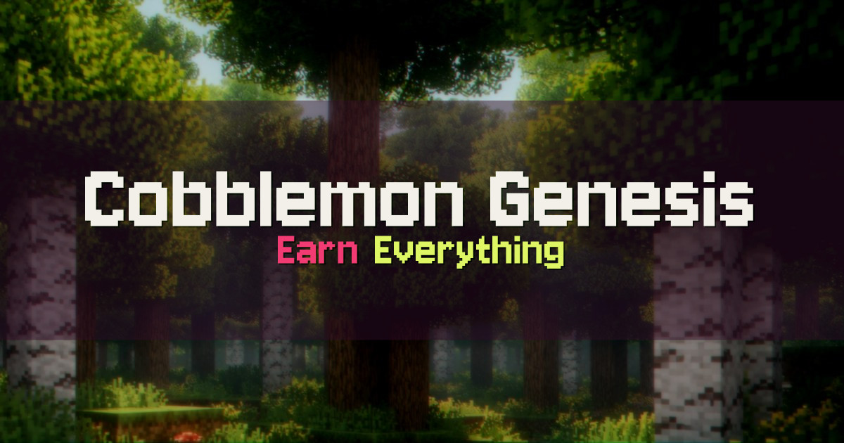 Cobblemon Genesis Cobblemon Minecraft server