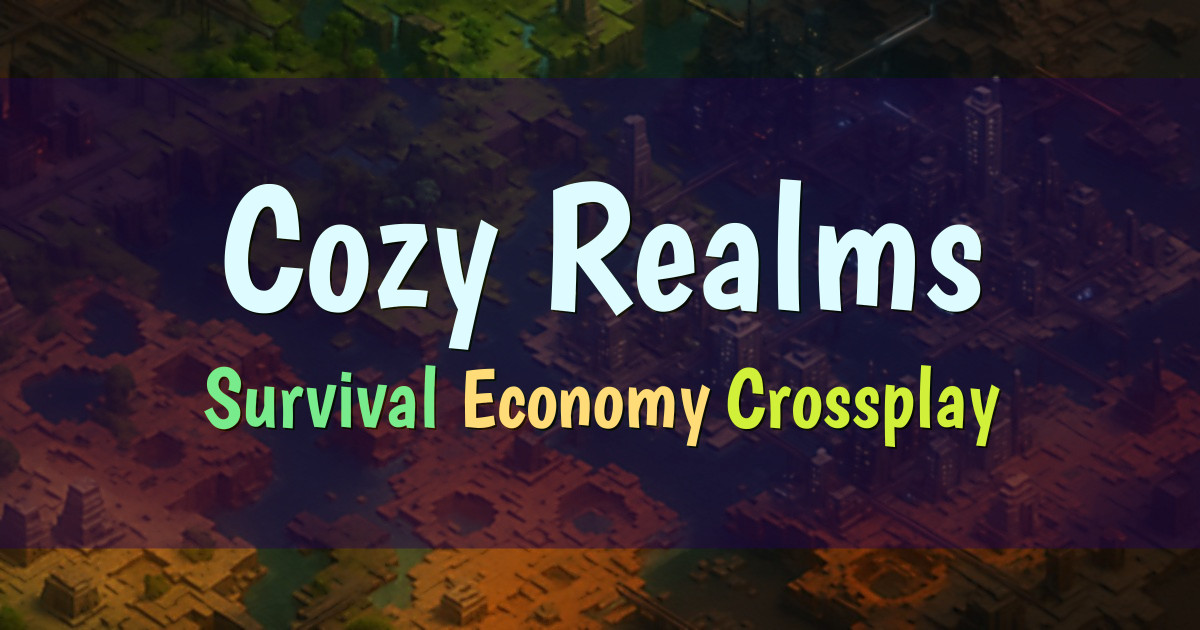 Banner for Cozy Realms Family Friendly Crossplay Survival 1.21