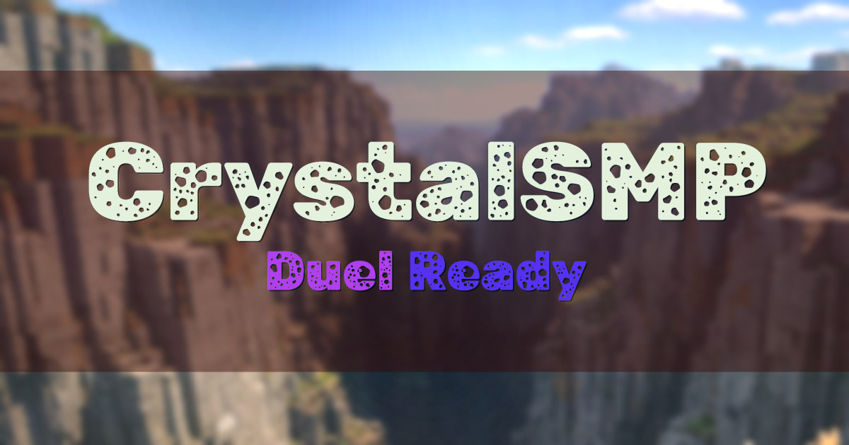 CrystalSMP Survival Minecraft server