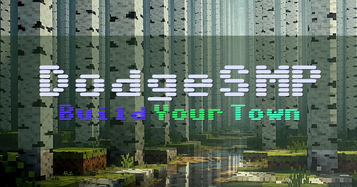 DodgeSMP Towny Minecraft server