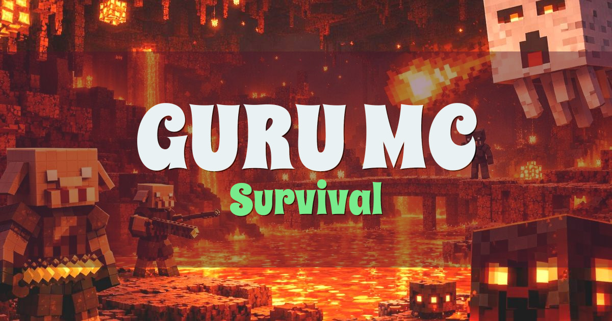 Banner for GURU MC Survival (gurumc.in)