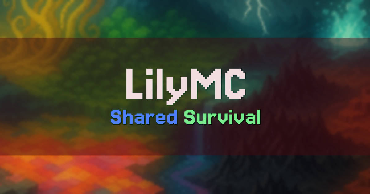 LilyMC Survival Minecraft server