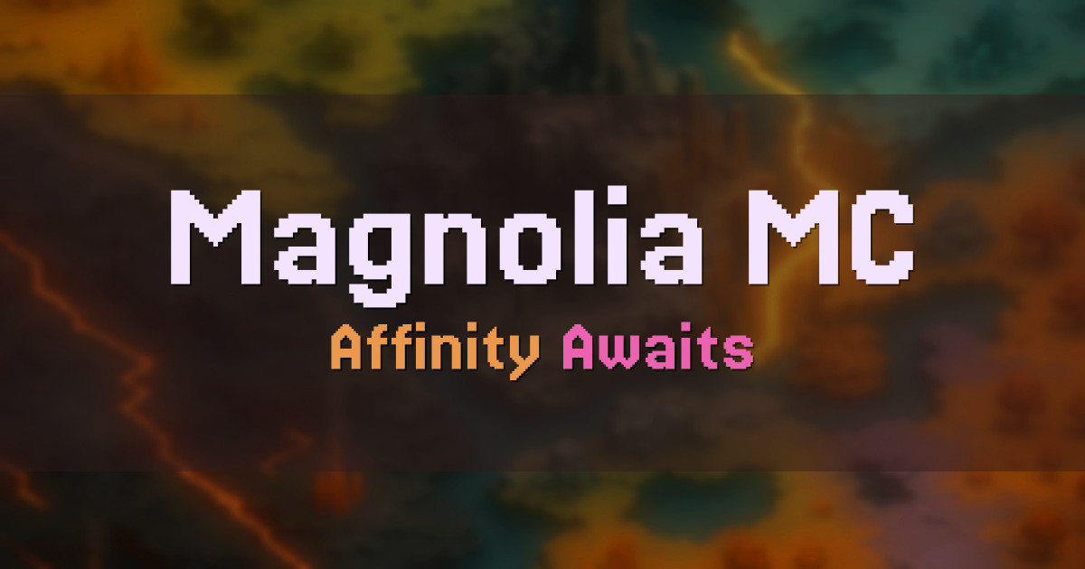Magnolia MC Survival Minecraft server