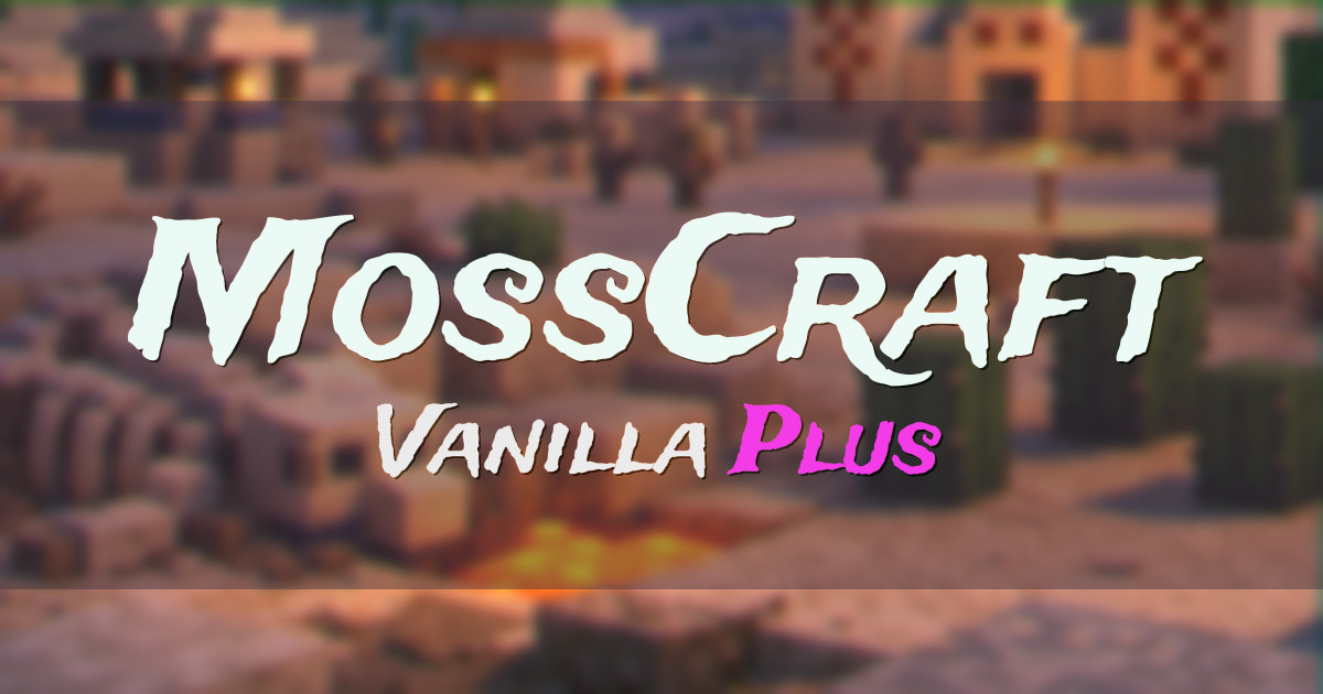 MossCraft Survival Minecraft server
