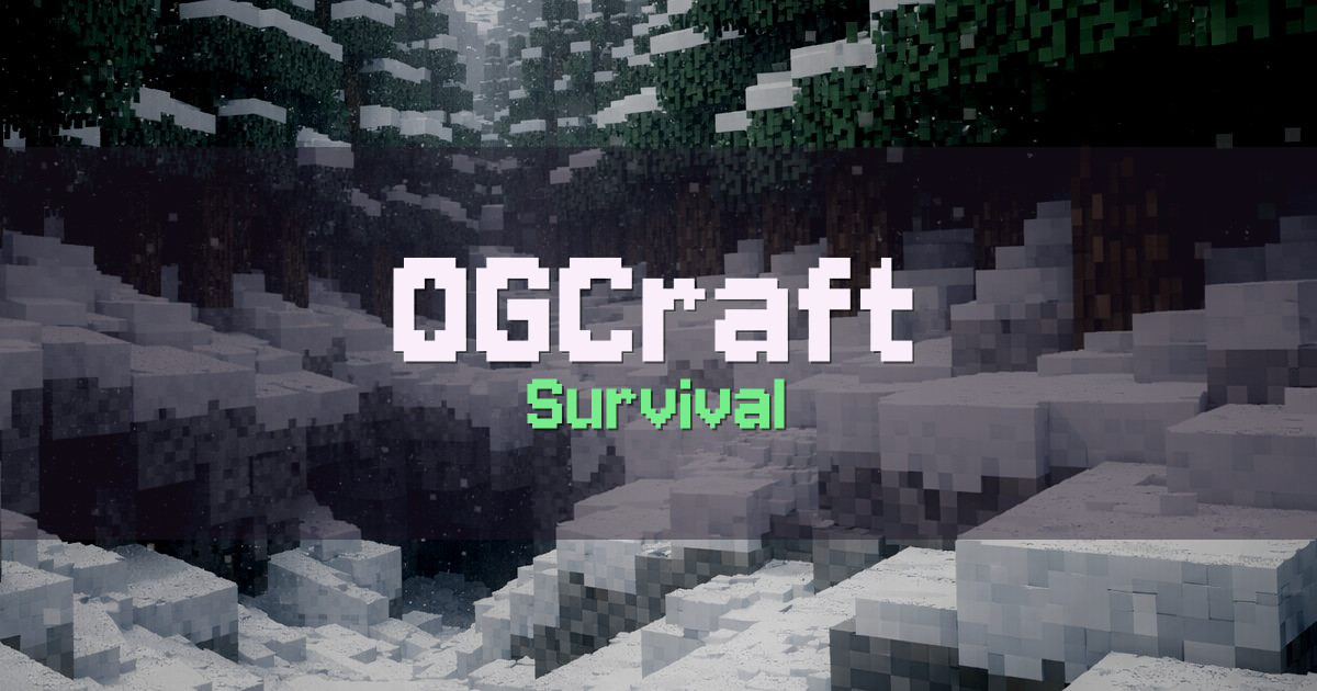 Banner for OGCraft Survival (play.ogcraft.org)
