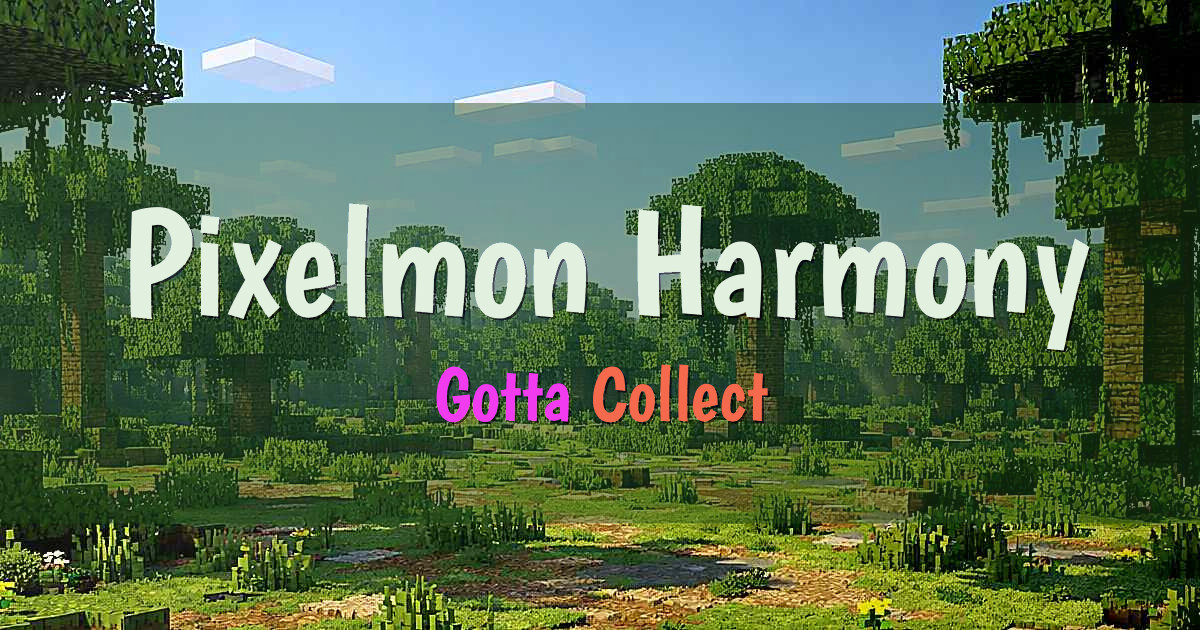 Pixelmon Harmony Cobblemon Minecraft server