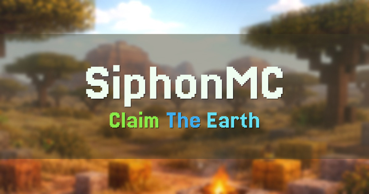 SiphonMC Lifesteal Minecraft server
