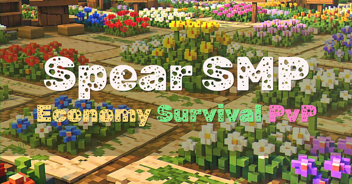 Banner for Spear SMP Economy Survival PvP (spearsmp.io)