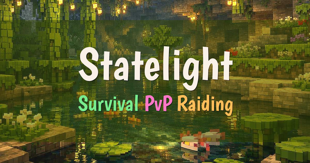 Banner for Statelight Survival mit PvP Raiding und Economy (statelight.de)