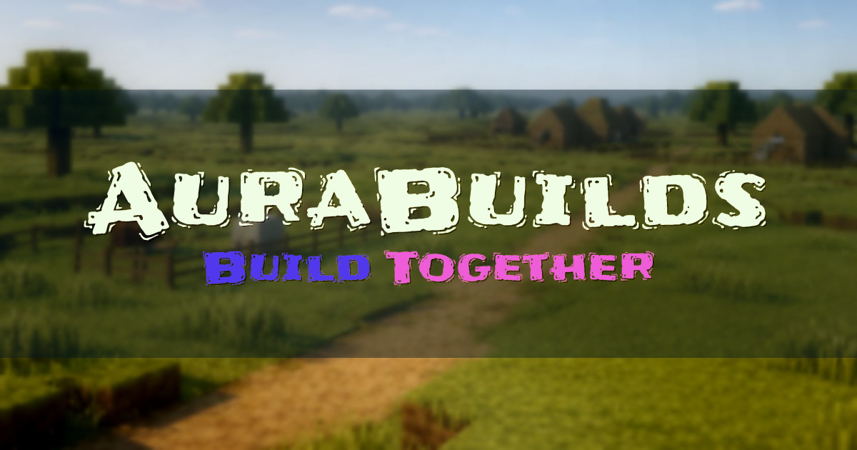 AuraBuilds Creative Minecraft server