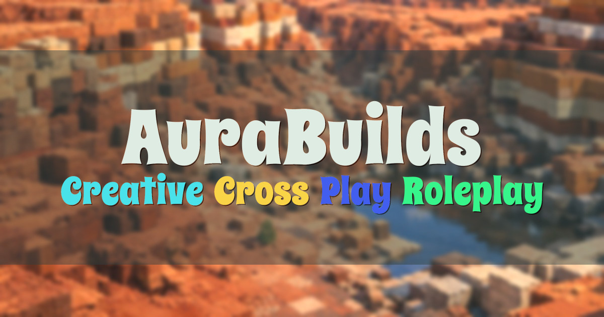Banner for AuraBuilds Creative Server (mc.aurabuilds.net)