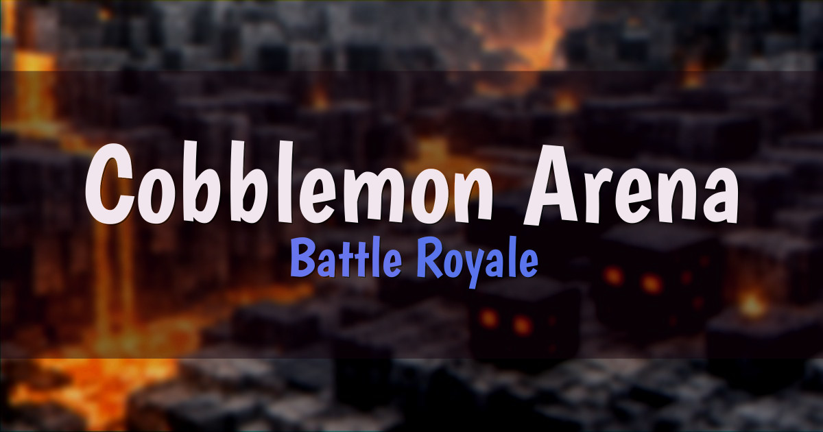 Cobblemon Arena PvP Minecraft server