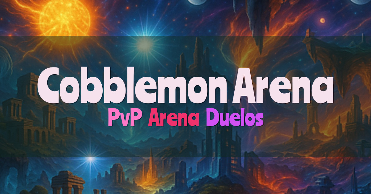 Banner for Cobblemon Arena Spanish Cobblemon Server (mc.cobblemonarena.com)