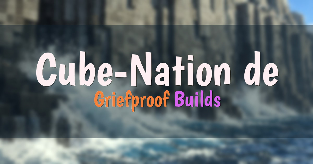 Cube-Nation.de Citybuild Minecraft server