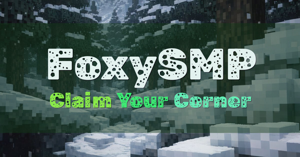 FoxySMP SMP Minecraft server