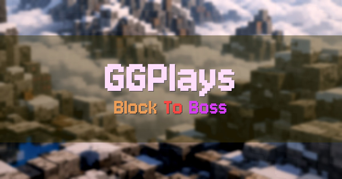 GGPlays OneBlock Minecraft server