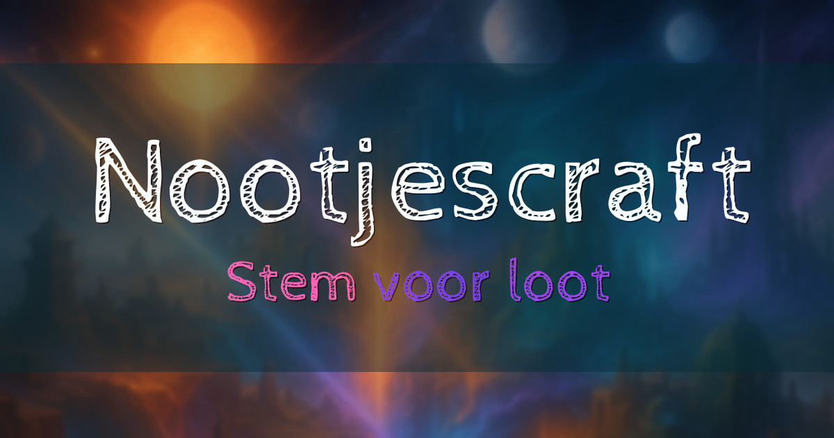 Nootjescraft Survival Minecraft server