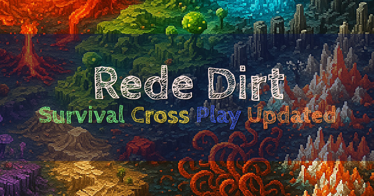 Banner for Rede Dirt Survival Cross Play (jogar.rededirt.com)