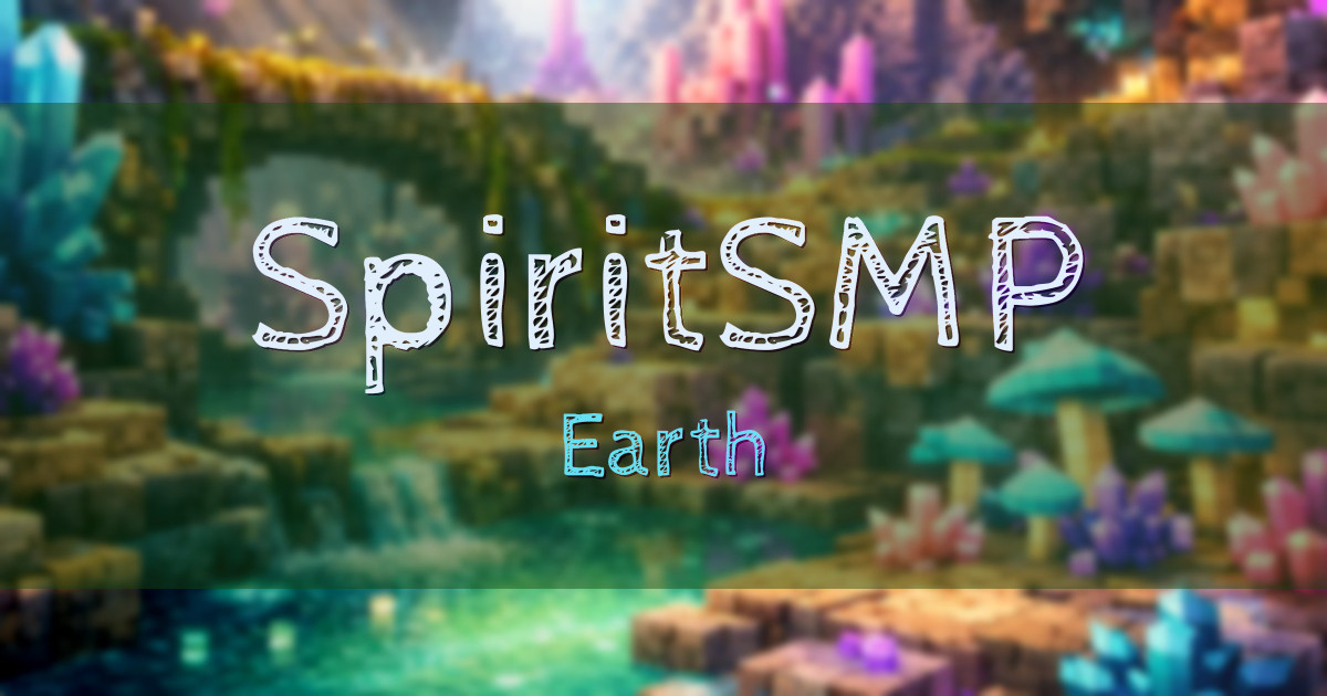 Banner for SpiritSMP Earth (play.spiritsmp.org)