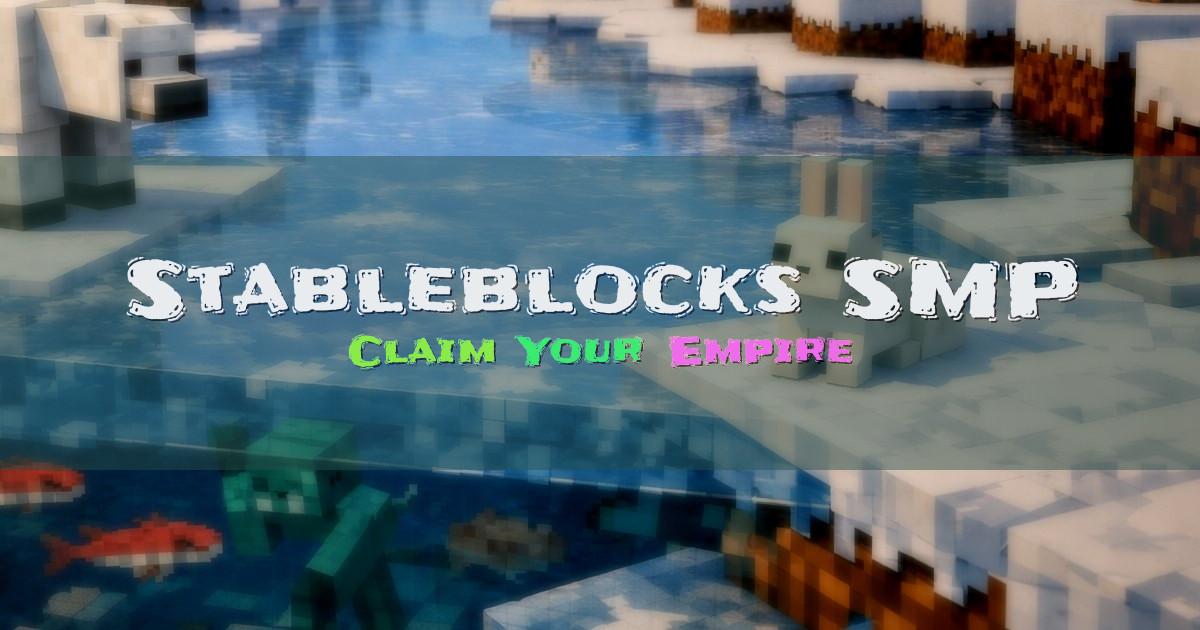 Stableblocks SMP Economy Minecraft server