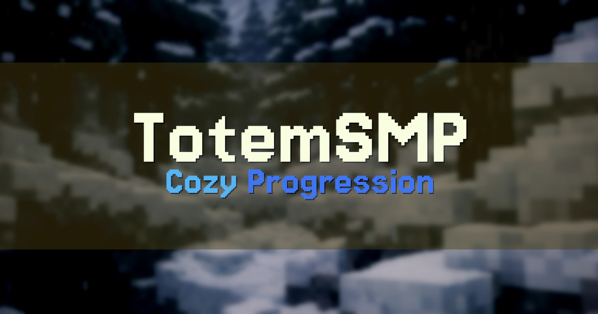 TotemSMP Survival Minecraft server