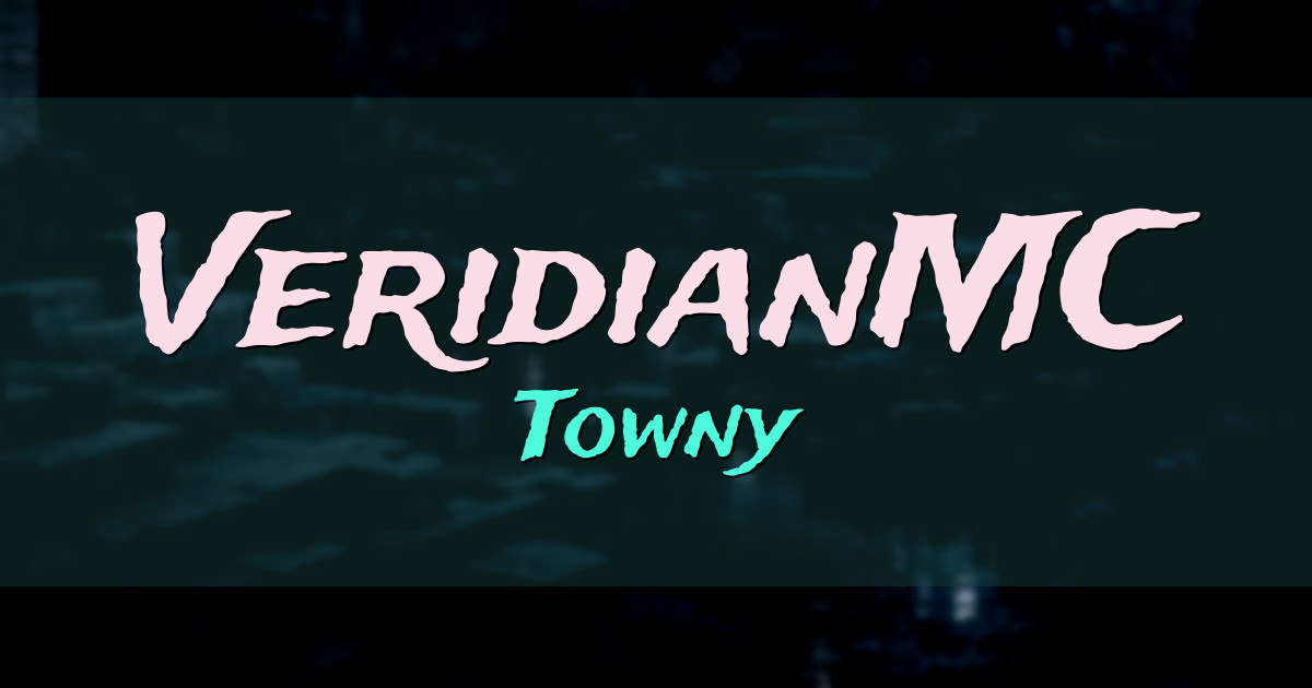 Banner for VeridianMC Towny (play.veridianmc.net)