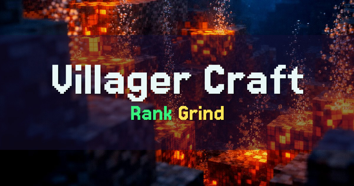 Villager Craft Survival Minecraft server