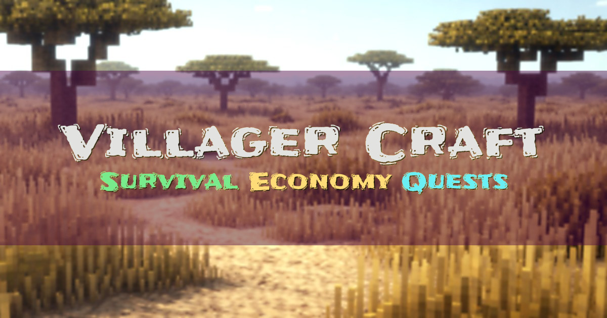 Banner for Villager Craft Survival Economy SMP (play.villagercraft.com)