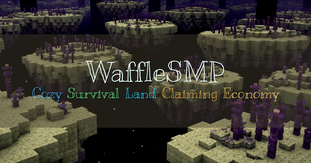 Banner for WaffleSMP Cozy Survival SMP