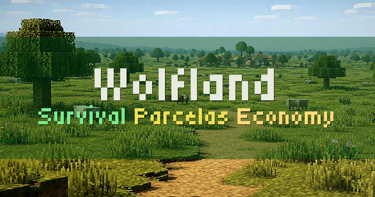 Banner for Wolfland Survival con Parcelas (play.wolfland.pro)