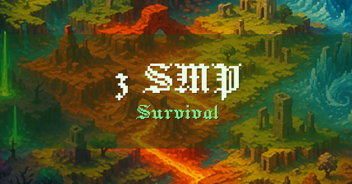 Banner for 3 SMP Survival
