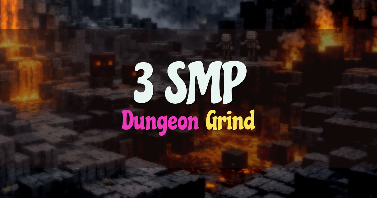 3 SMP Survival Minecraft server