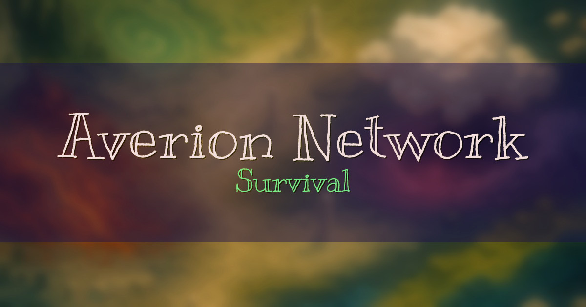 Banner for Averion Network Survival