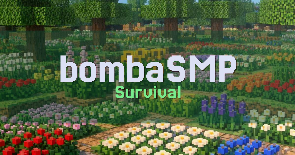 Banner for bombaSMP Survival (bombasmp.org)