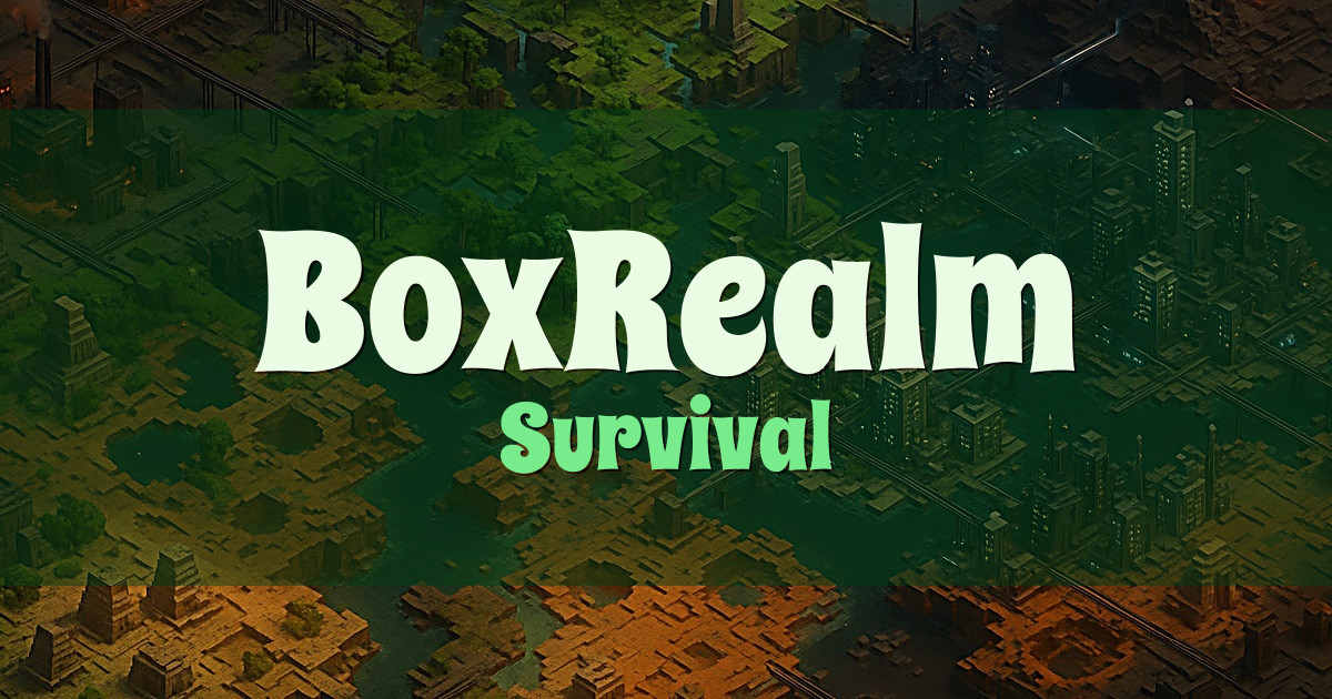Banner for BoxRealm Survival (play.boxrealm.net)