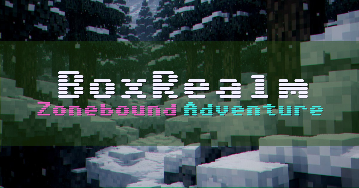 BoxRealm Survival Minecraft server