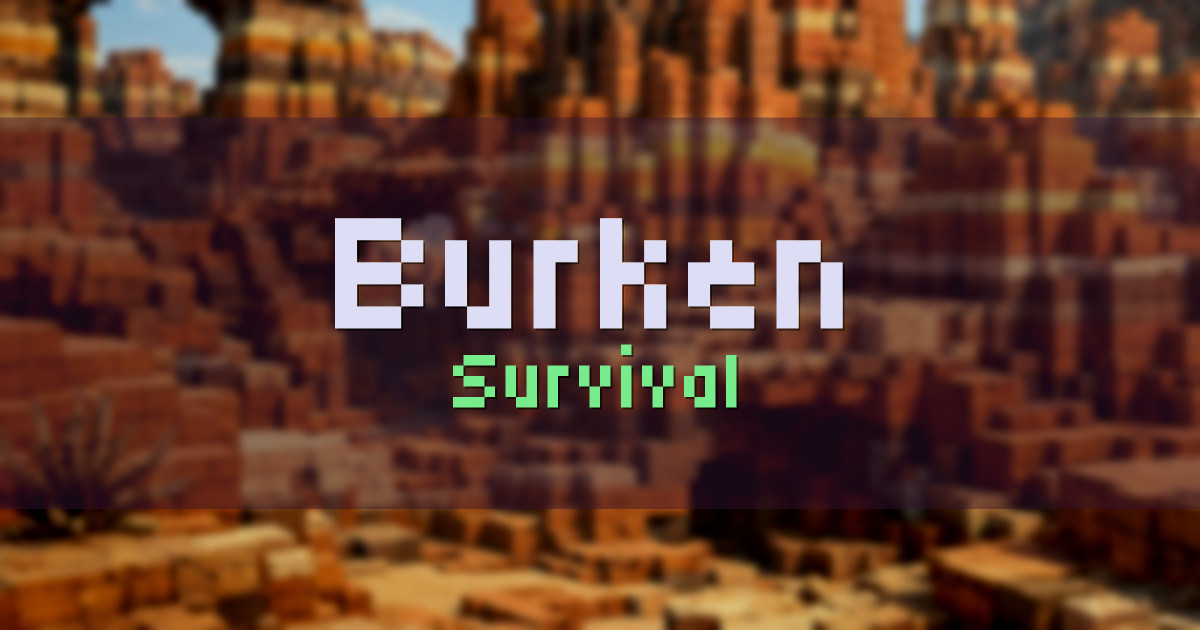 Banner for Burken Survival