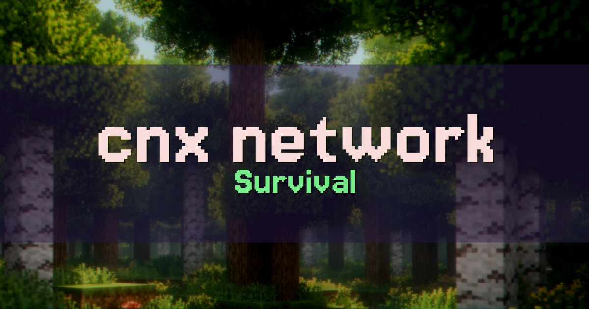 Banner for cnx network Survival