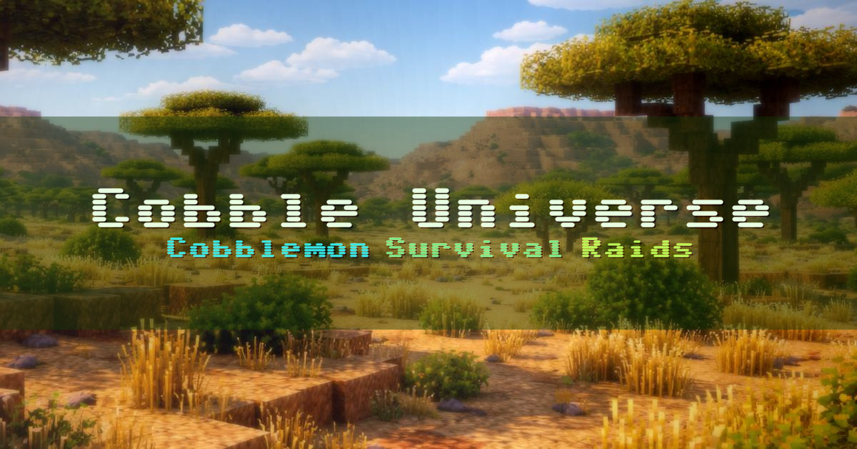 Banner for Cobble Universe Cobblemon Survival (cobbleuniverse.com)