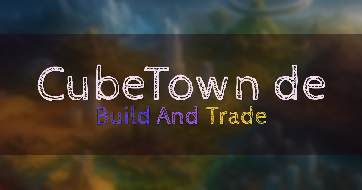CubeTown.de Citybuild Minecraft server