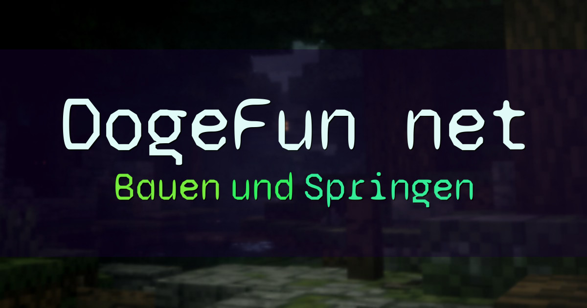 DogeFun.net Network Minecraft server