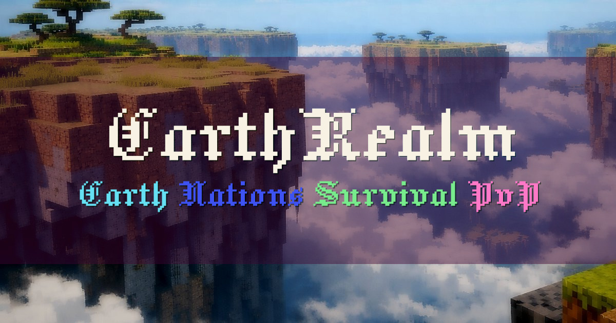 Banner for EarthRealm Earth Nations Survival (play.earthrealm.eu)