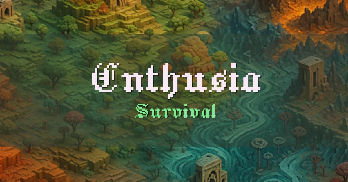 Banner for Enthusia Survival (play.enthusia.info)