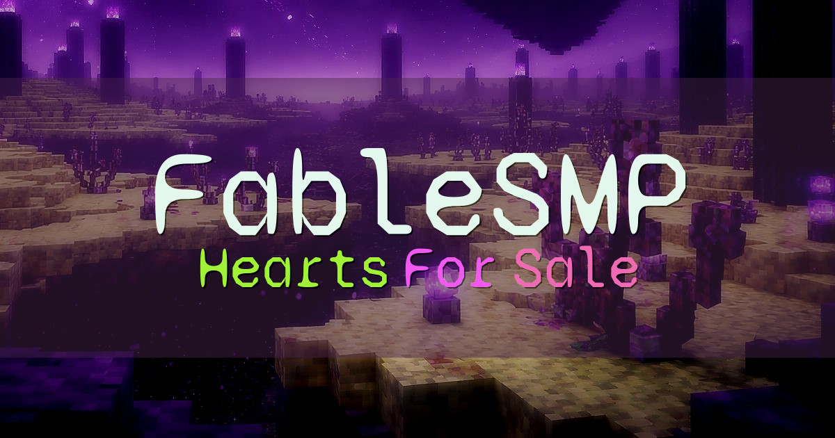 FableSMP Lifesteal Minecraft server