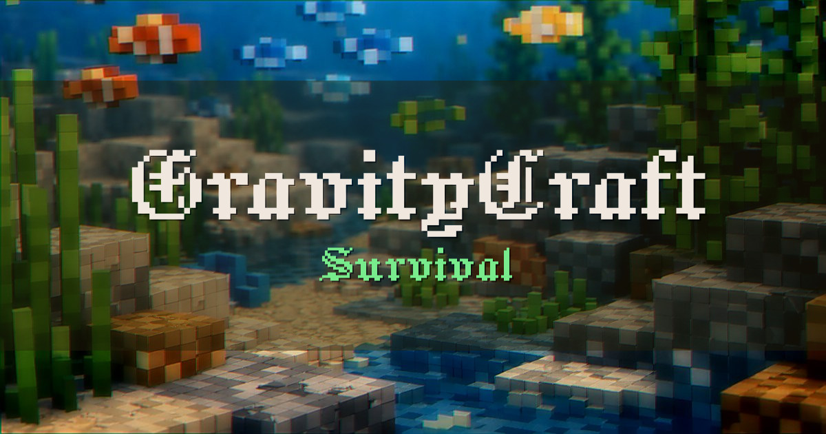 Banner for GravityCraft Survival (play.gravitymc.my)
